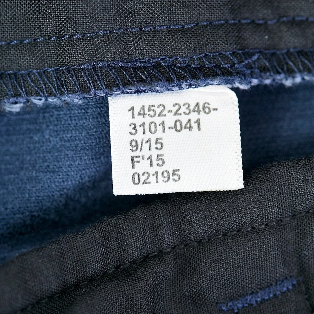 Jos A Bank Executive Collection‎ Navy Corduroy Pleated Cuffed Pants Mens 38x30